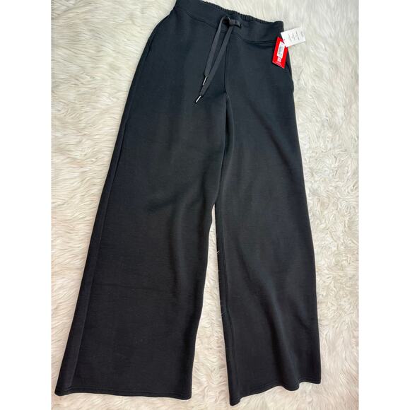 Spanx Air Essentials Wide Leg Pants Very Black Size S NWT Athleisure Weekend - Picture 5 of 13